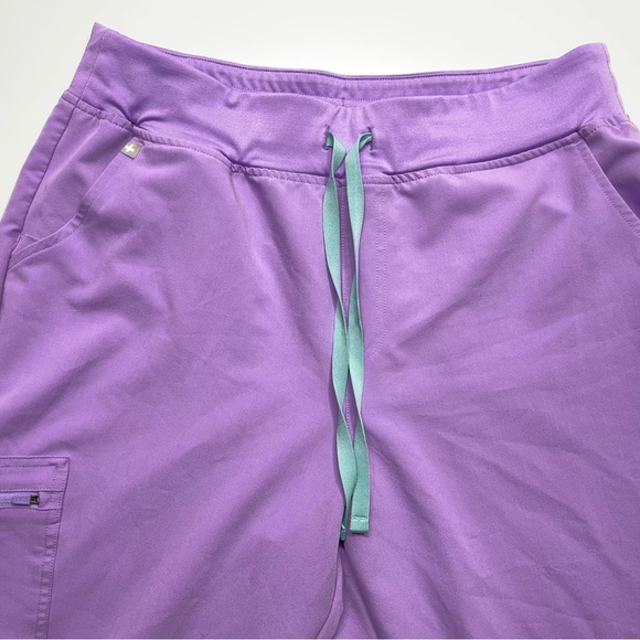 FIGS Scrub Set Womens Large Catarina Top XL/P Zamora Bottoms In Lavender Purple - Picture 7 of 10